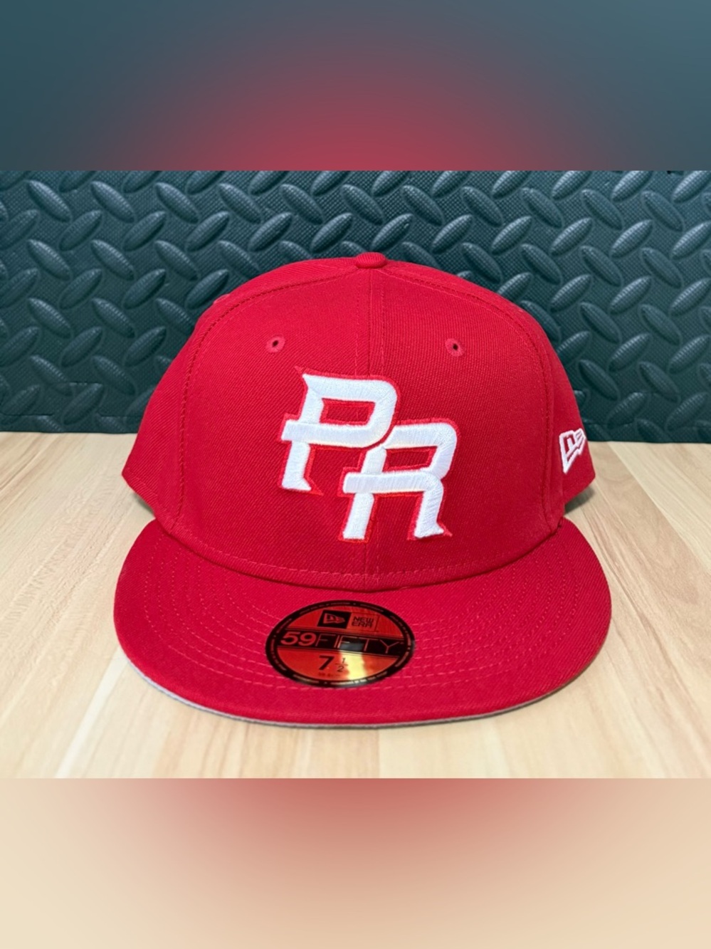 New Era 59FIFTY Puerto Rico World Baseball Classic WBC Fitted Hat Red Size 7 1/2